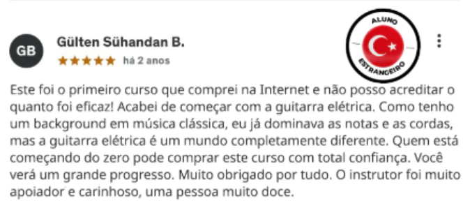 Print original de depoimento de aluno do Tapping Pro — 2