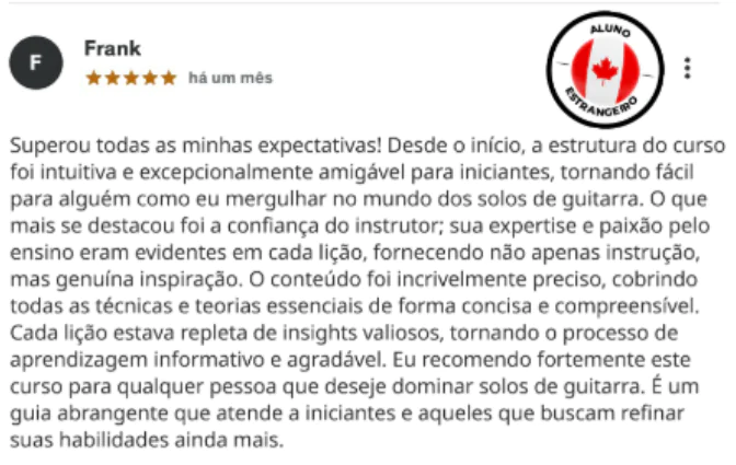 Print original de depoimento de aluno do Tapping Pro — 5